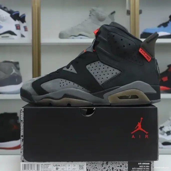 GREY' JORDAN RETRO AIR X Kimikick SAINT-GERMAIN 'IRON 6 PARIS 0603
